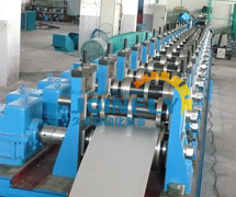 钢跳板成型设备